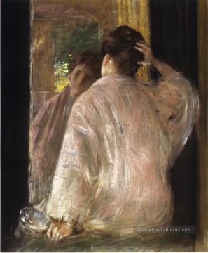 Dorothy miroir William Merritt Chase Peinture à l'huile